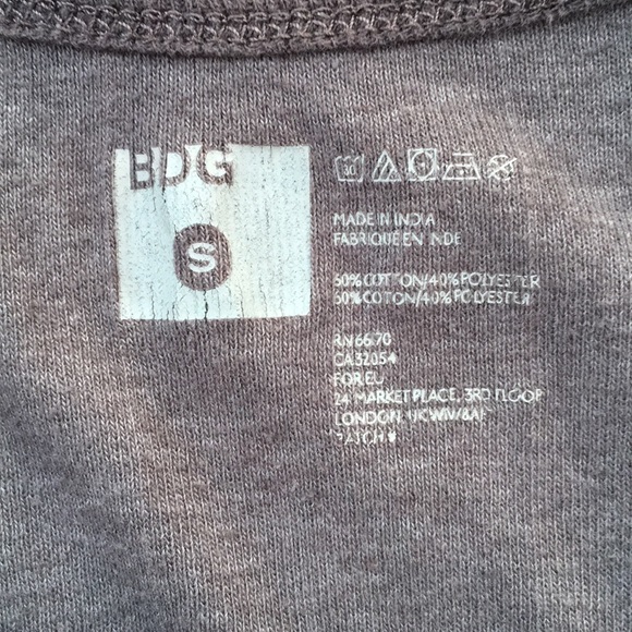 BDG- floral crop top size small - Picture 5 of 5